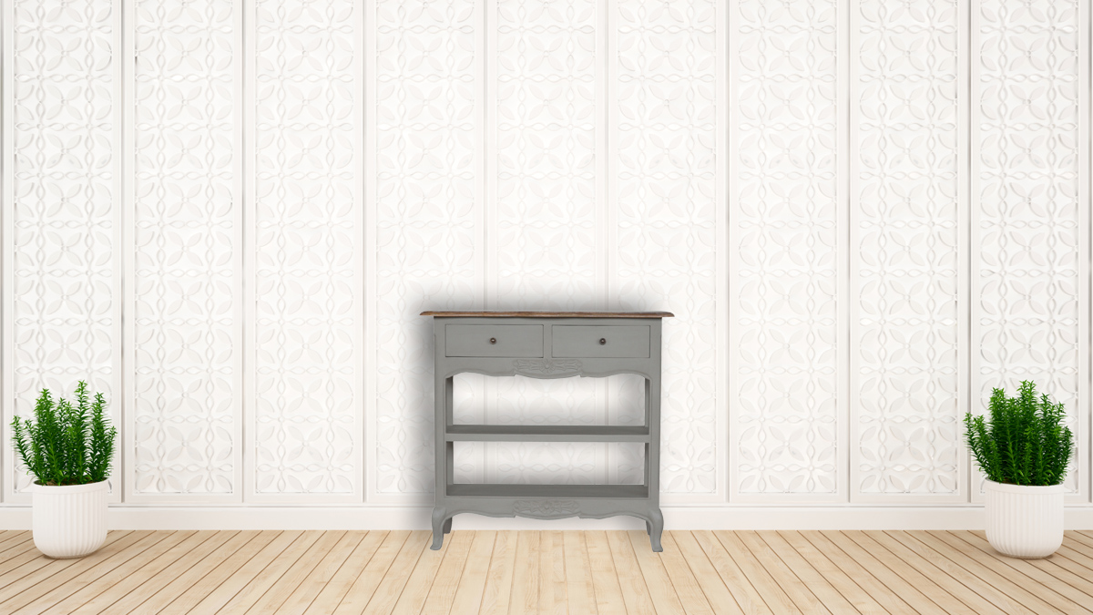 French Style Console Table 38x45x90cm - Image 12