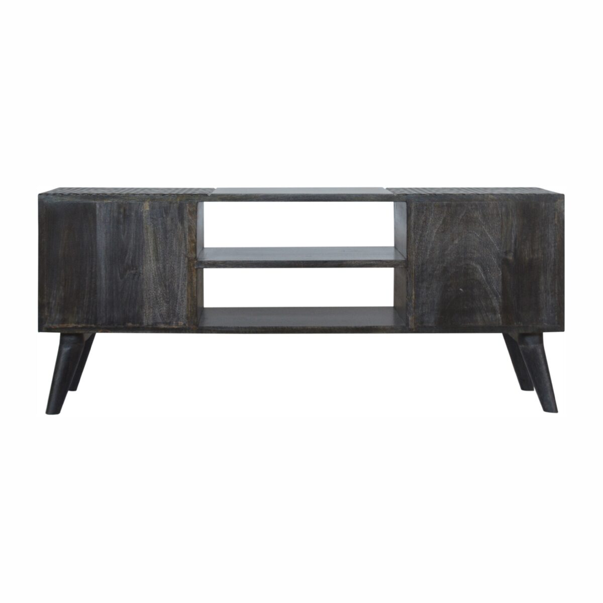 Ash Black Entertainment Unit 35x110x47cm - Image 10