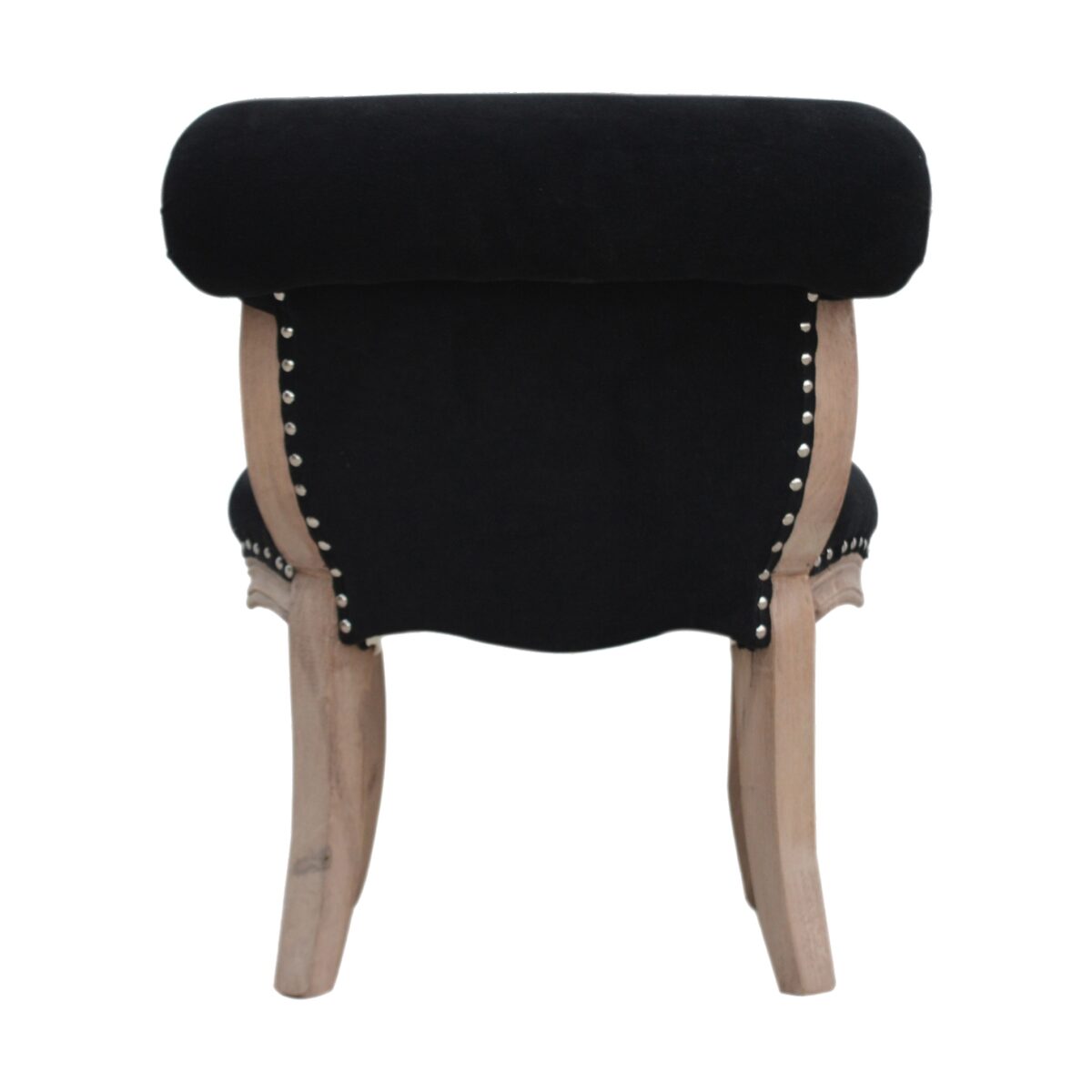 Black Velvet Studded Chair 50x50x64cm - Image 9
