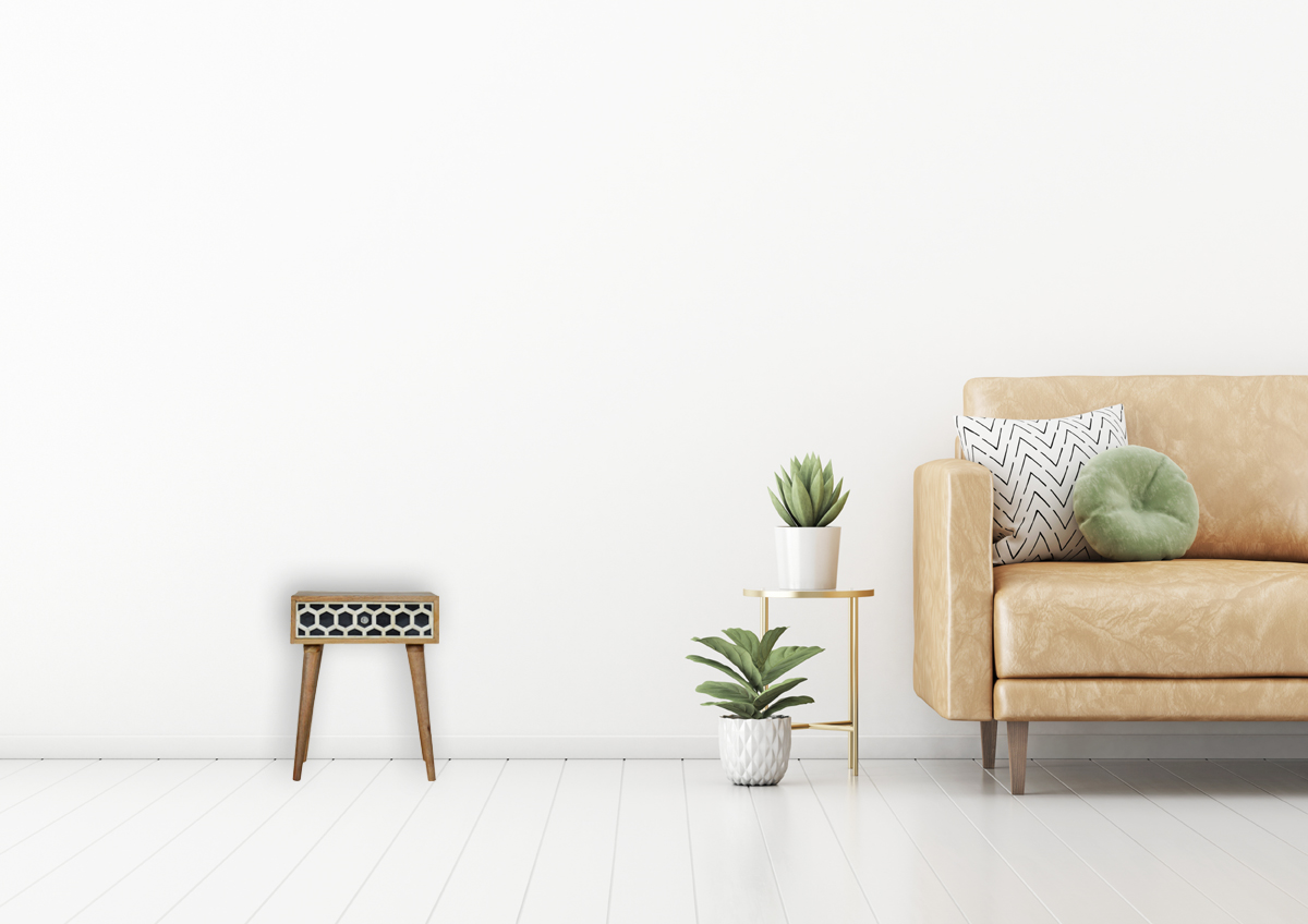 Bone Inlay Bedside 35x45x57cm - Image 11