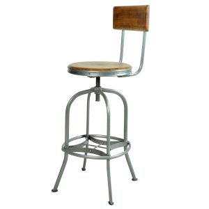 Urban Bar Stool with Back Rest