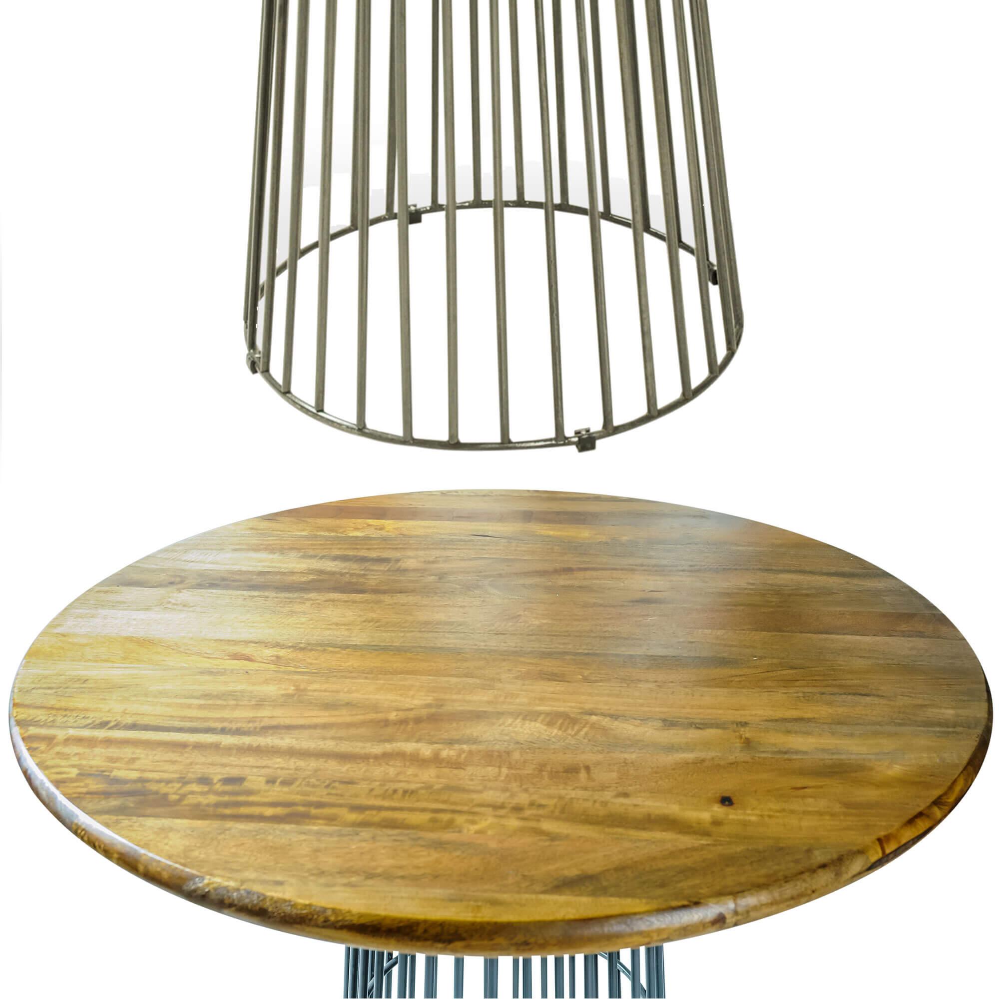 Urban Birdcage Bar Table with 2 Stools
