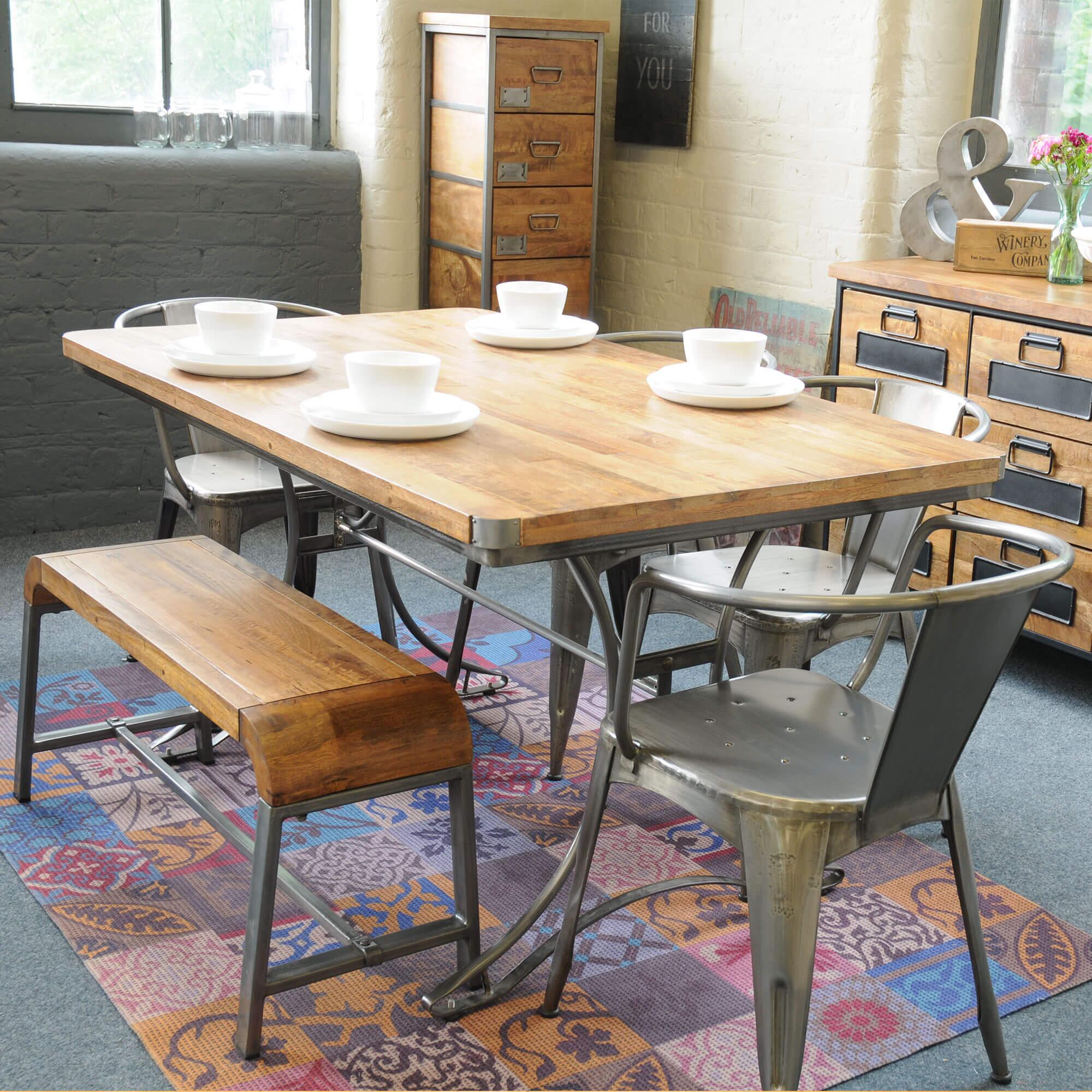 Urban Rectangular Dining Table x4 Chairs