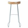 Urban Tractor Seat Bar Stool 75cm Solid Mango Wood