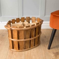Urban Wooden Storage Basket