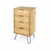 Augusta Pine 4 Drawer Narrow Chest Of Drawers
