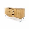 Augusta Pine Medium Sideboard With 2 Doors, 3 Drawers