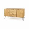 Augusta Pine Medium Sideboard With 2 Doors, 3 Drawers