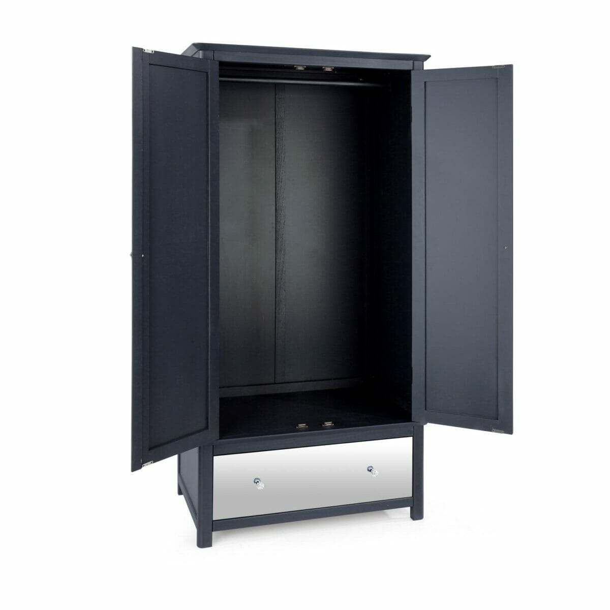 Ayr Softwood 2 Door, 1 Drawer Wardrobe