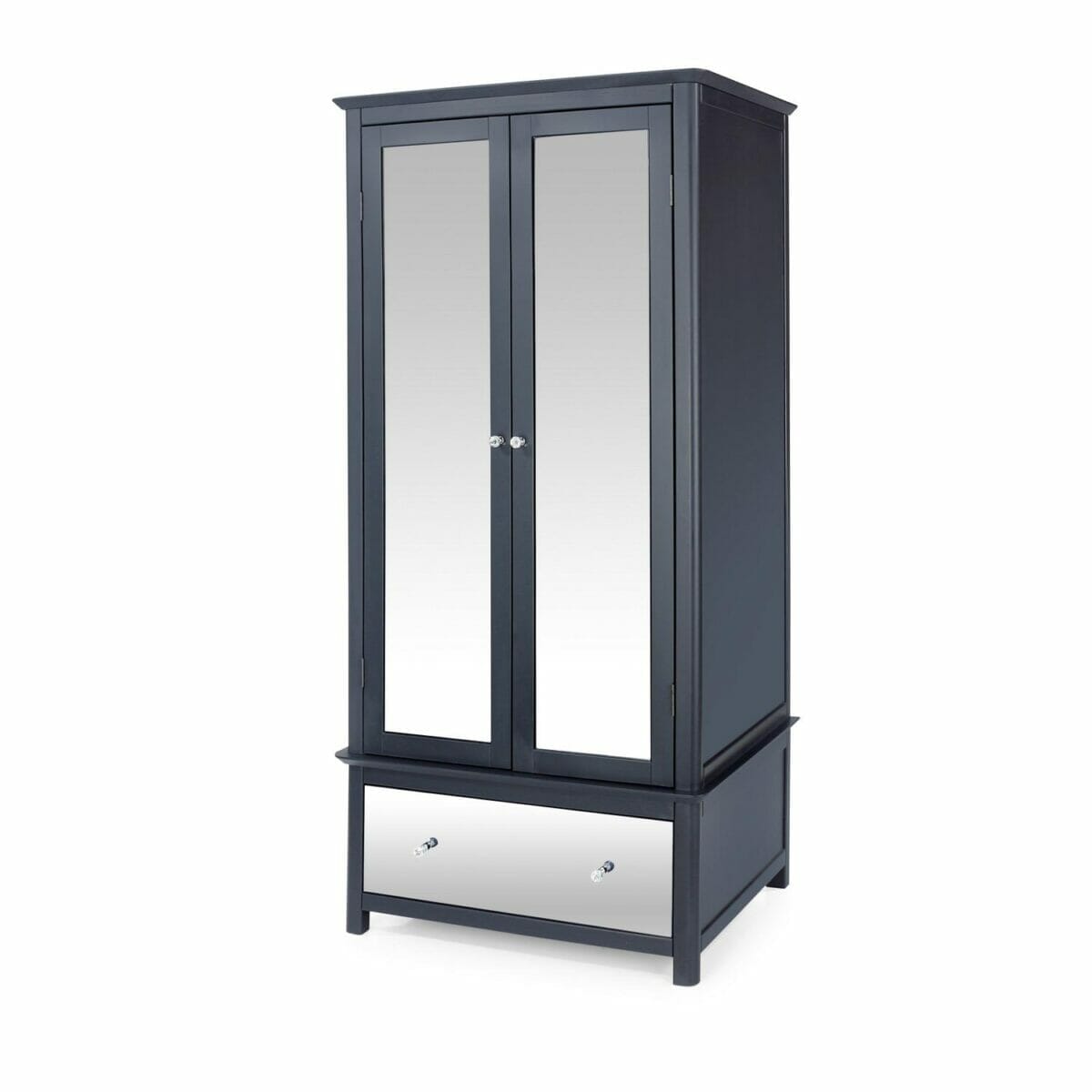 Ayr Softwood 2 Door, 1 Drawer Wardrobe