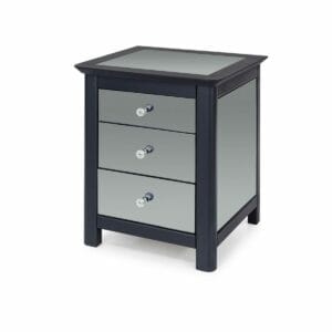 Ayr Softwood 3 Drawer Bedside Cabinet