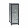 Ayr Softwood 5 Drawer Narrow Chest