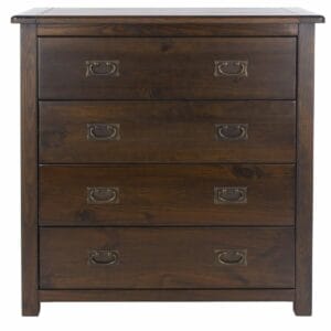 Boston Pine 4 Drawer Chest