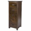 Boston Pine 5 Drawer Narrow Chest