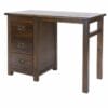 Boston Pine Single Pedestal Dressing Table