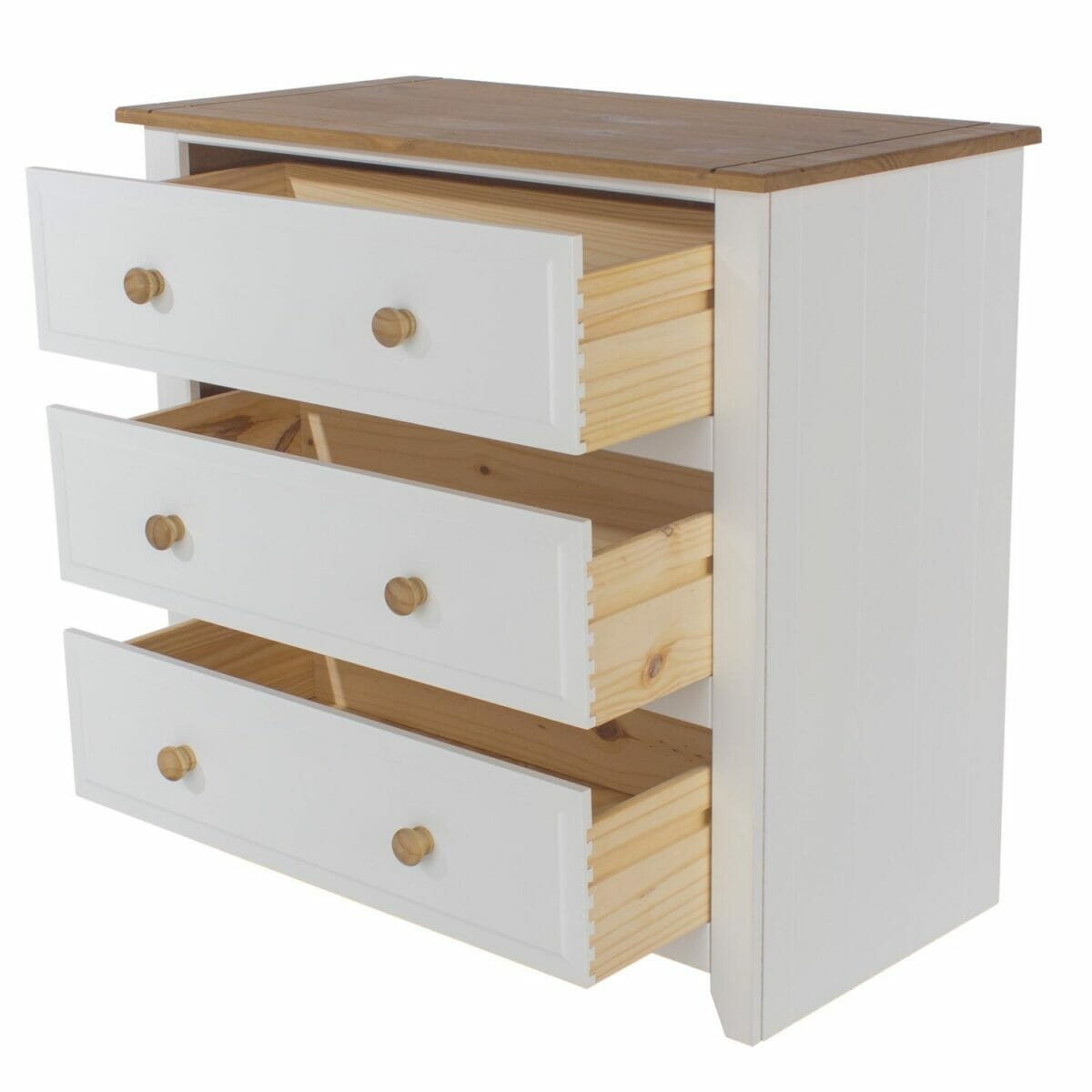Capri Mdf 3 Drawer Chest