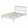 Capri Mdf 4'6" Slatted Lowend Bedstead