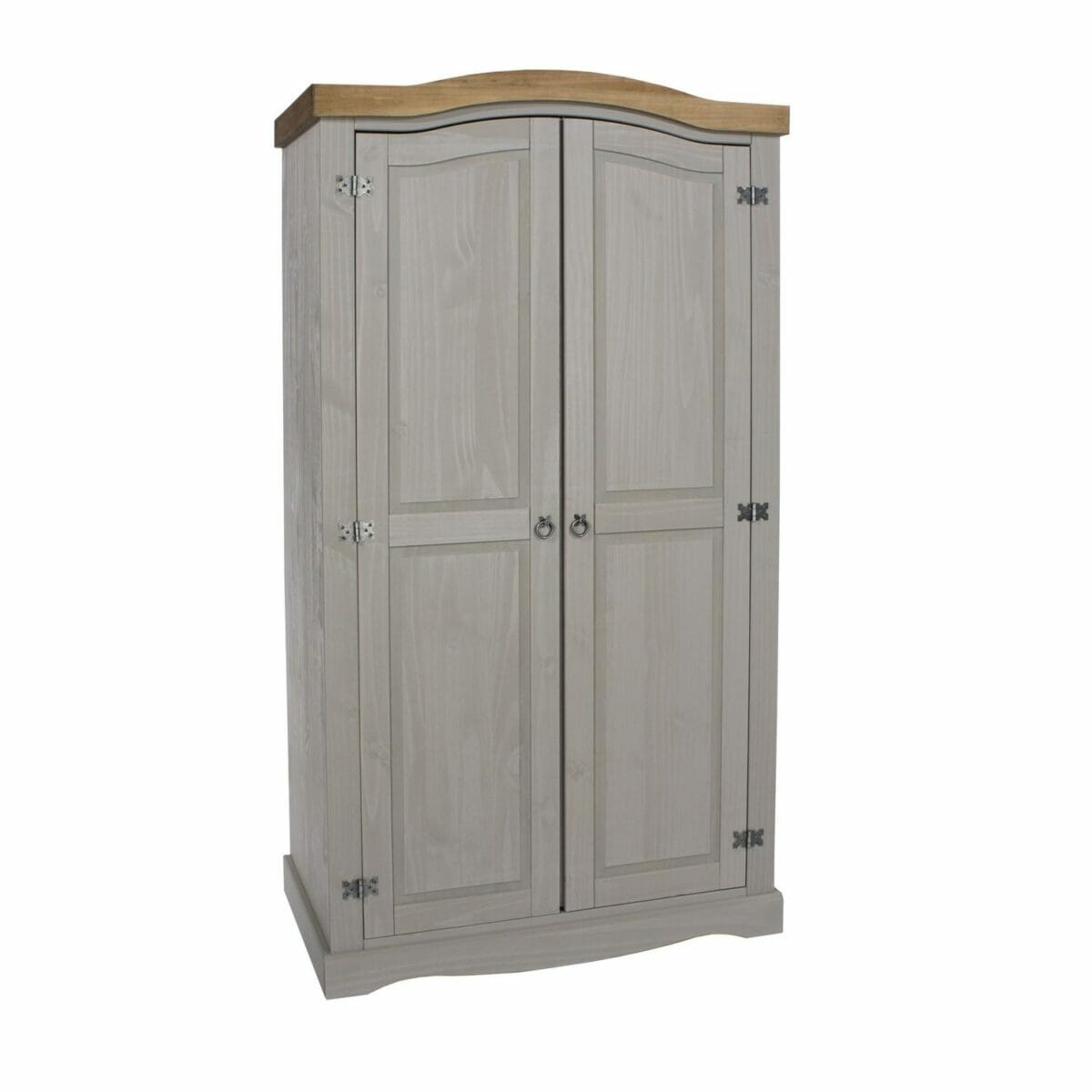 Corona Grey Pine 2 Door Wardrobe