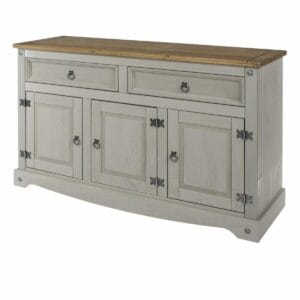 Corona Grey Pine Medium Sideboard