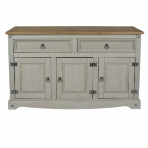 Corona Grey Pine Medium Sideboard