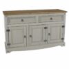 Corona Grey Pine Medium Sideboard
