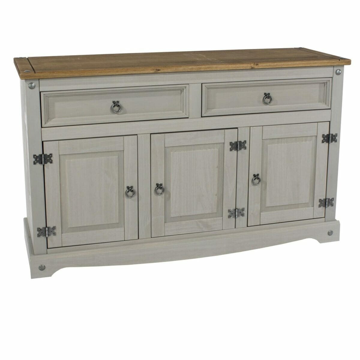 Corona Grey Pine Medium Sideboard