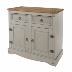 Corona Grey Pine Small Sideboard