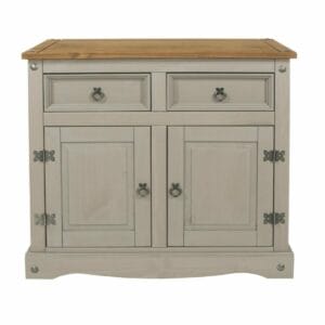 Corona Grey Pine Small Sideboard
