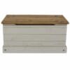 Corona Grey Pine Storage Trunk