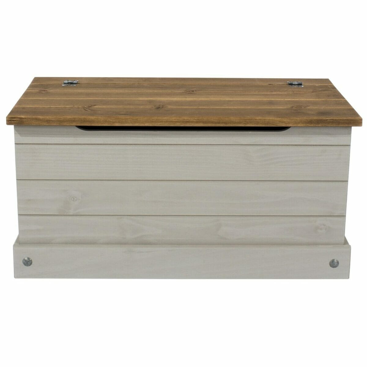 Corona Grey Pine Storage Trunk