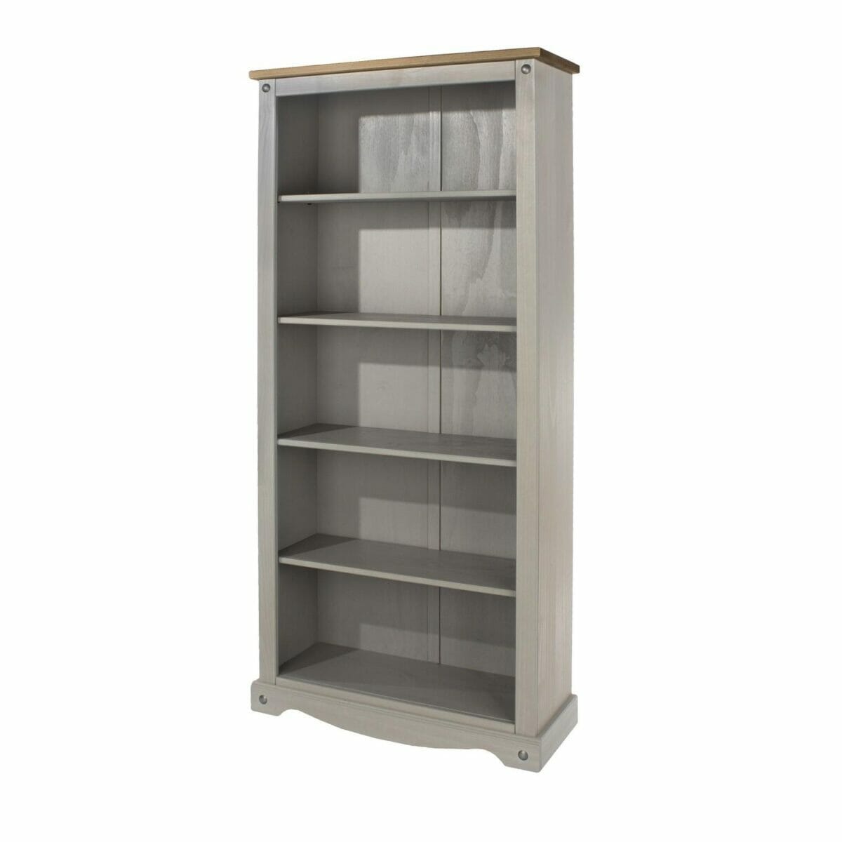 Corona Grey Pine Tall Bookcase
