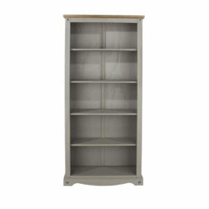 Corona Grey Pine Tall Bookcase