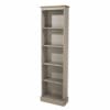 Corona Grey Pine Tall Narrow Bookcases
