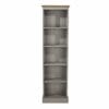 Corona Grey Pine Tall Narrow Bookcases