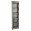 Corona Grey Pine Tall Narrow Bookcases