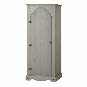 Corona Grey Pine Vestry Cupboard