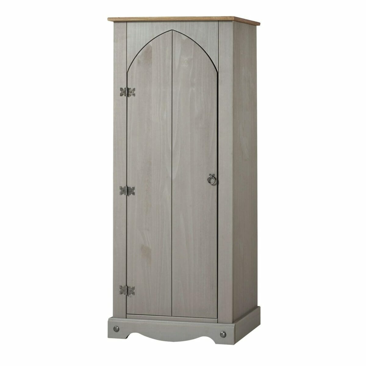 Corona Grey Pine Vestry Cupboard