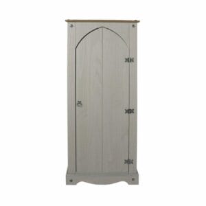 Corona Grey Pine Vestry Cupboard