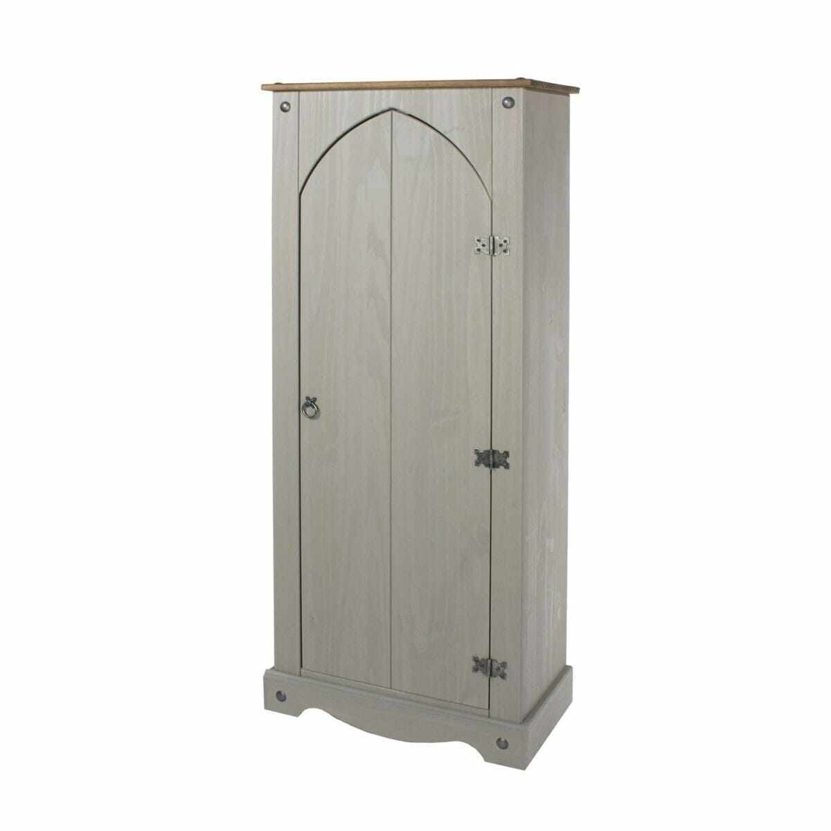 Corona Grey Pine Vestry Cupboard