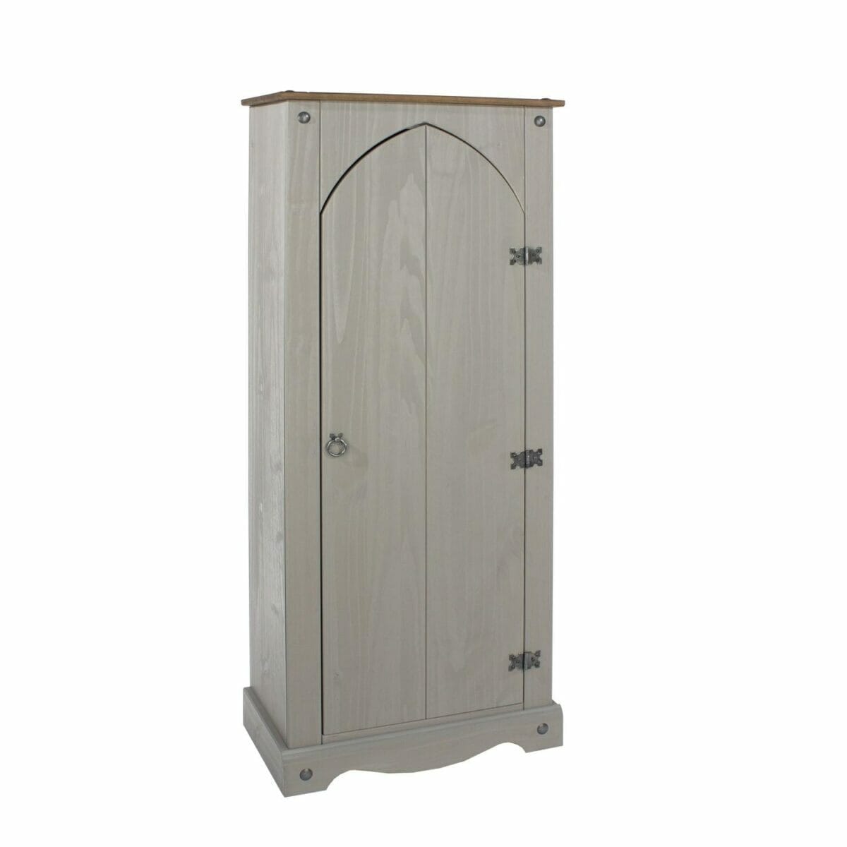 Corona Grey Pine Vestry Cupboard