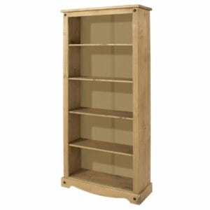 Corona Pine Tall Bookcase