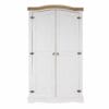 Corona White Pine 2 Door Wardrobe