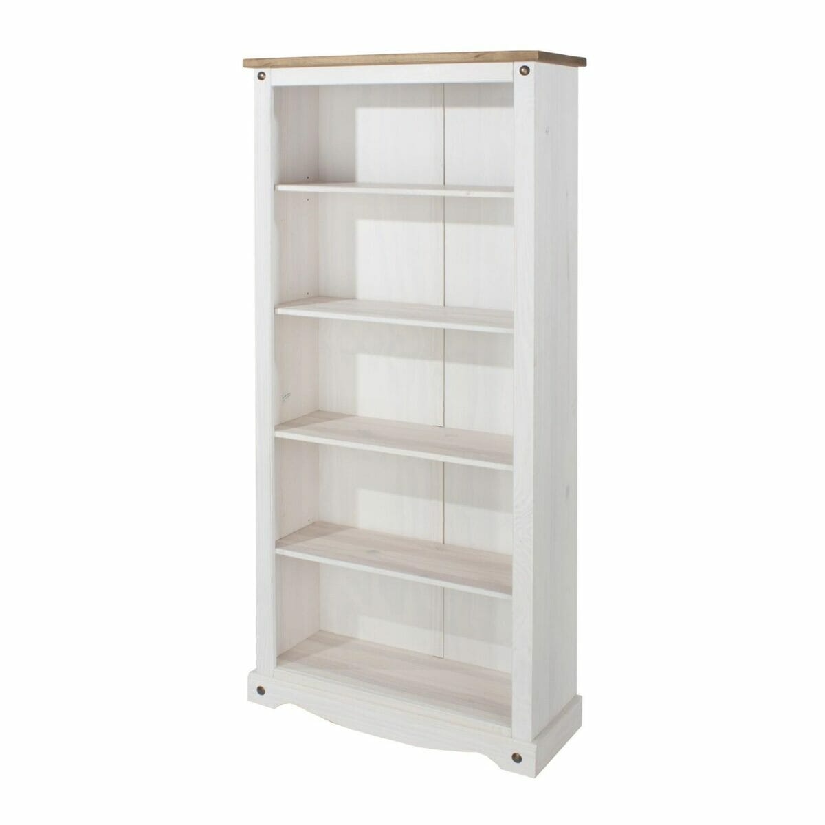 Corona White Pine Tall Bookcase