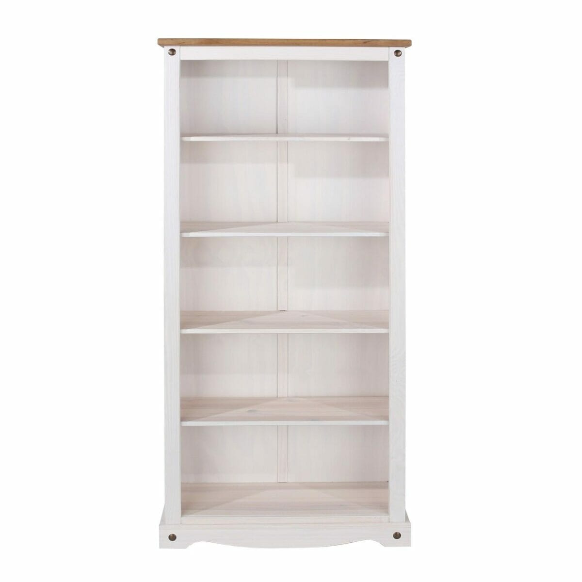 Corona White Pine Tall Bookcase