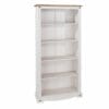 Corona White Pine Tall Bookcase