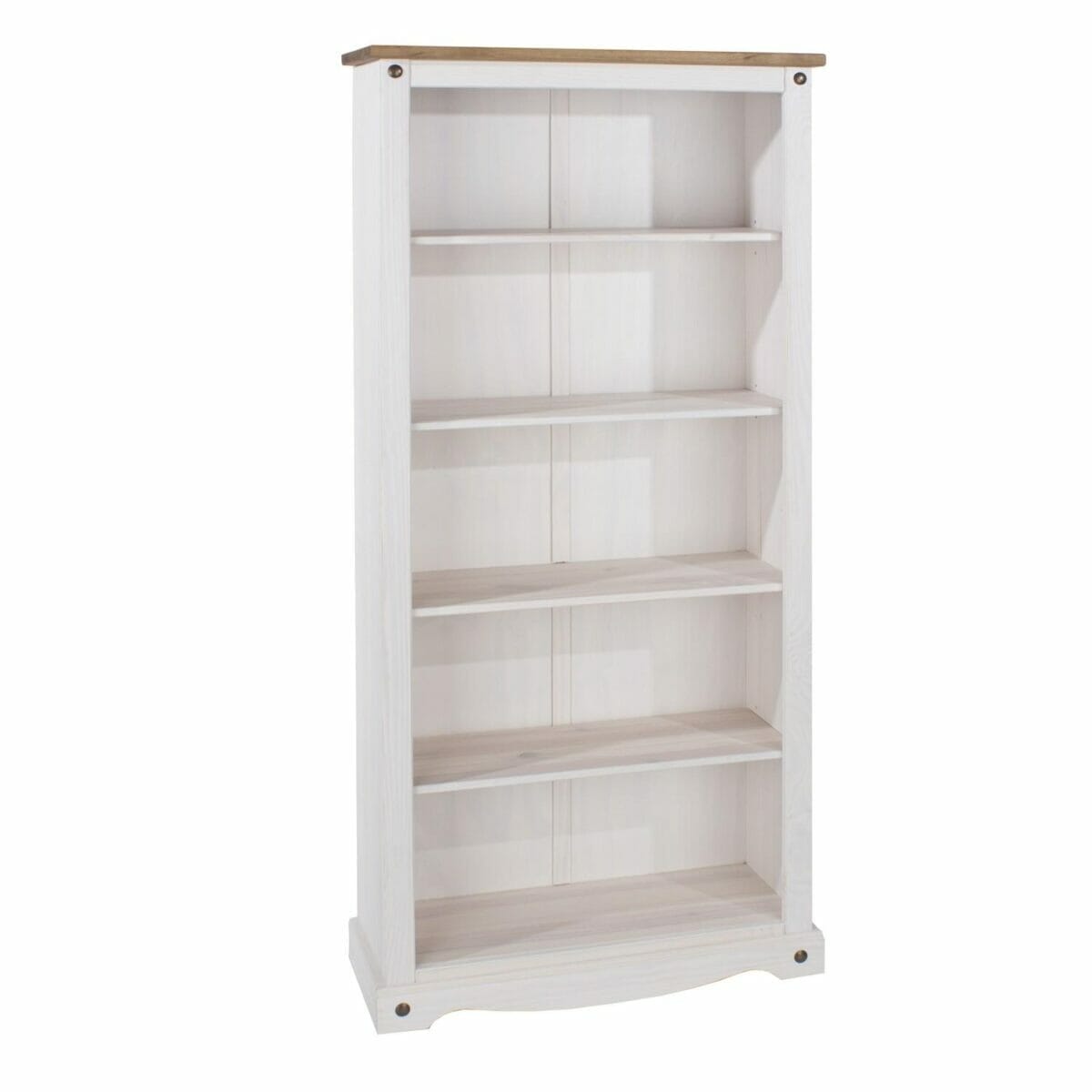 Corona White Pine Tall Bookcase