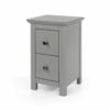 Elgin Softwood 2 Drawer Petite Bedside Cabinet