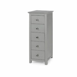 Elgin Softwood 5 Drawer Narrow Chest