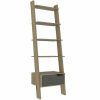 Manhattan Melamine Faced Chipboard Ladder Bookcase