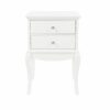 Options Mdf Lyon, 2 Drawer Bedside Cabinet